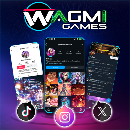 Wagmi Games Social Media